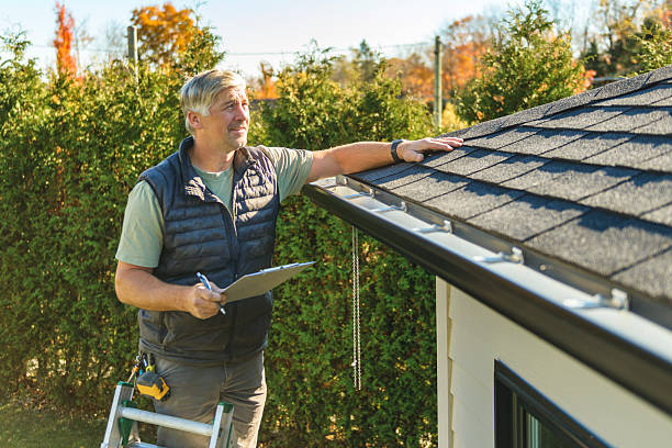 Professional Hail Damage Roof Repair technician working in Oceanside, OR